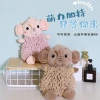 Wholesale of multi-functional cartoon animal creative water-absorbing hand towel toys featuring the cartoon elephant Chenier hand towel doll Specification image